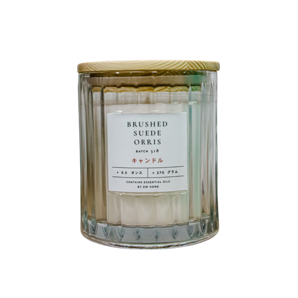 Brushed Suede Oris Medium Candle