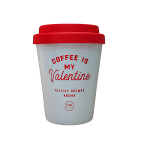 Coffee is my Valentine Cup Candle