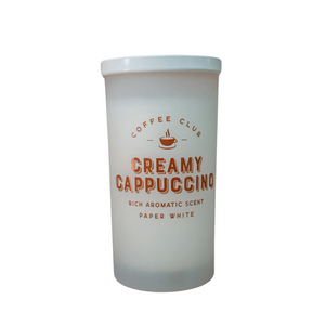 Creamy Cappuccino -  Beverage Shaped Candle