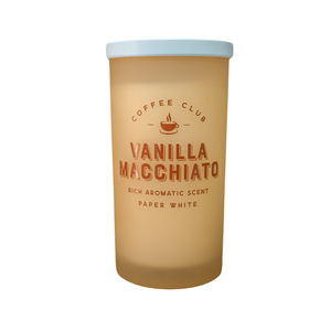 Vanilla Macchiato -  Beverage Shaped Candle