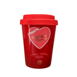 Red Velvet Macchiato Cup Candle