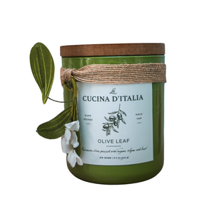 Olive Leaf Medium Candle