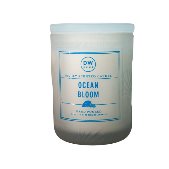 Ocean Bloom Large Candle