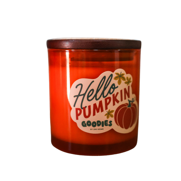 Hello Pumpkin Large Candle