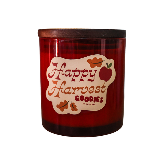 Happy Harvest Large Candle