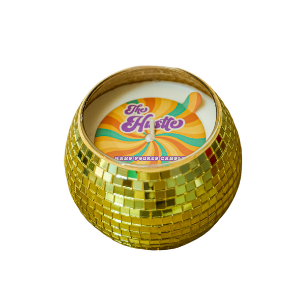 The Hustle | Round Disco Ball Candle