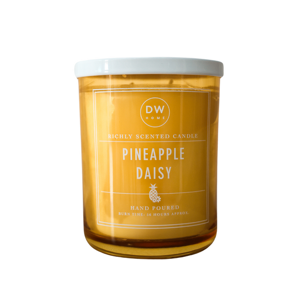Pineapple Daisy Large Candle