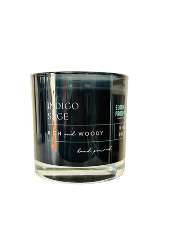 Indigo Sage Large Candle