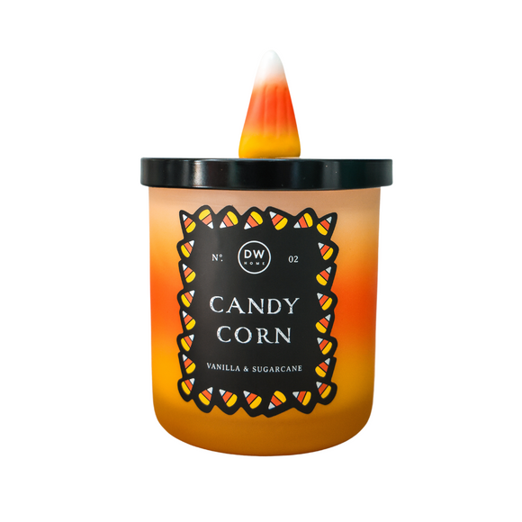 Candy Corn Medium Candle