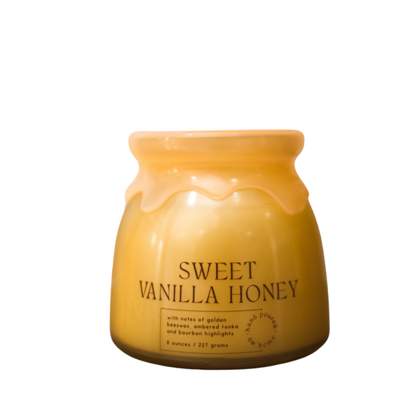 Sweet Vanilla Honey Jar Candle