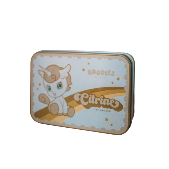 Unicorn Citrine Tin Candle