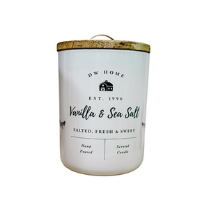 Vanilla Sea Salt Large Two Wick Candle