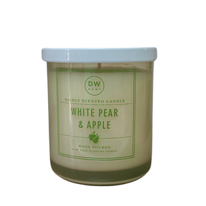 White Pear & Apple Medium Candle