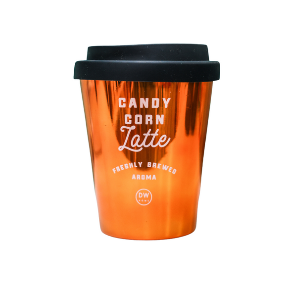 Candy Corn Latte Large Candle