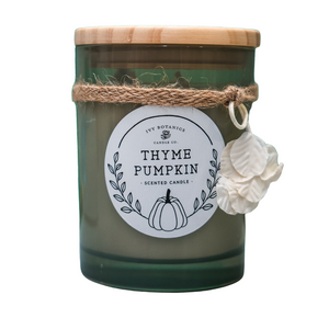 Thyme Pumpkin Large Candle
