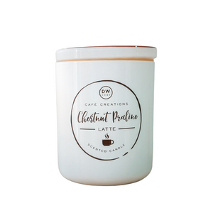 Chestnut Praline Latte Medium Candle