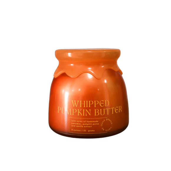 Whipped Pumpkin Butter Jar Candle