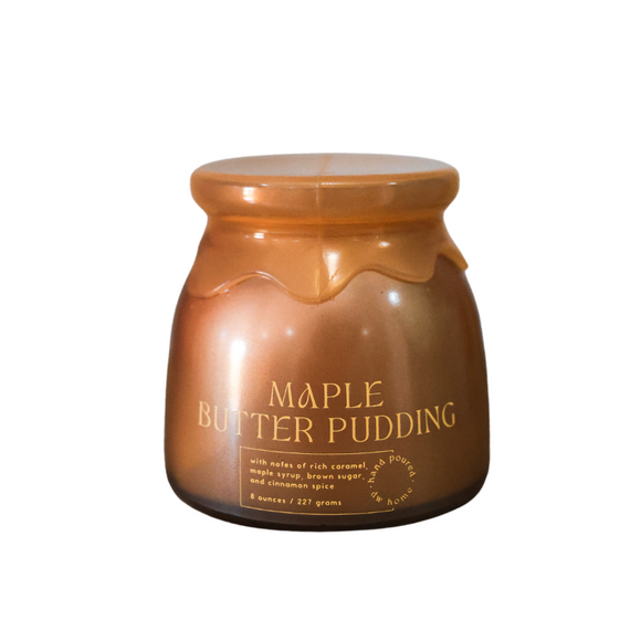 Maple Butter Pudding Jar Candle