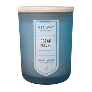 Ocean Waves Large Candle