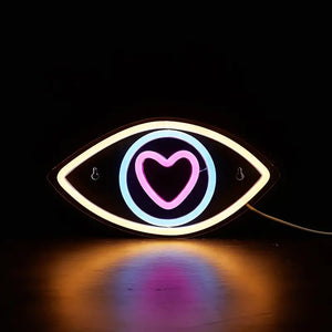 Evil Eye LED Sign
