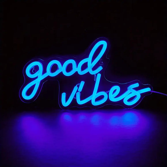 Good Vibes LED Sign