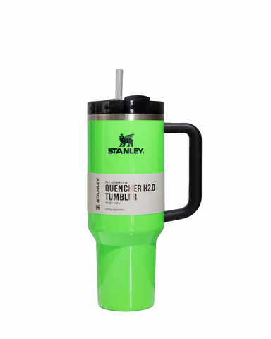 BF Stanley 40oz Quencher Neon Green