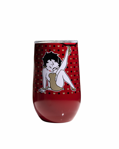 BF Betty Boop Wine Tumbler