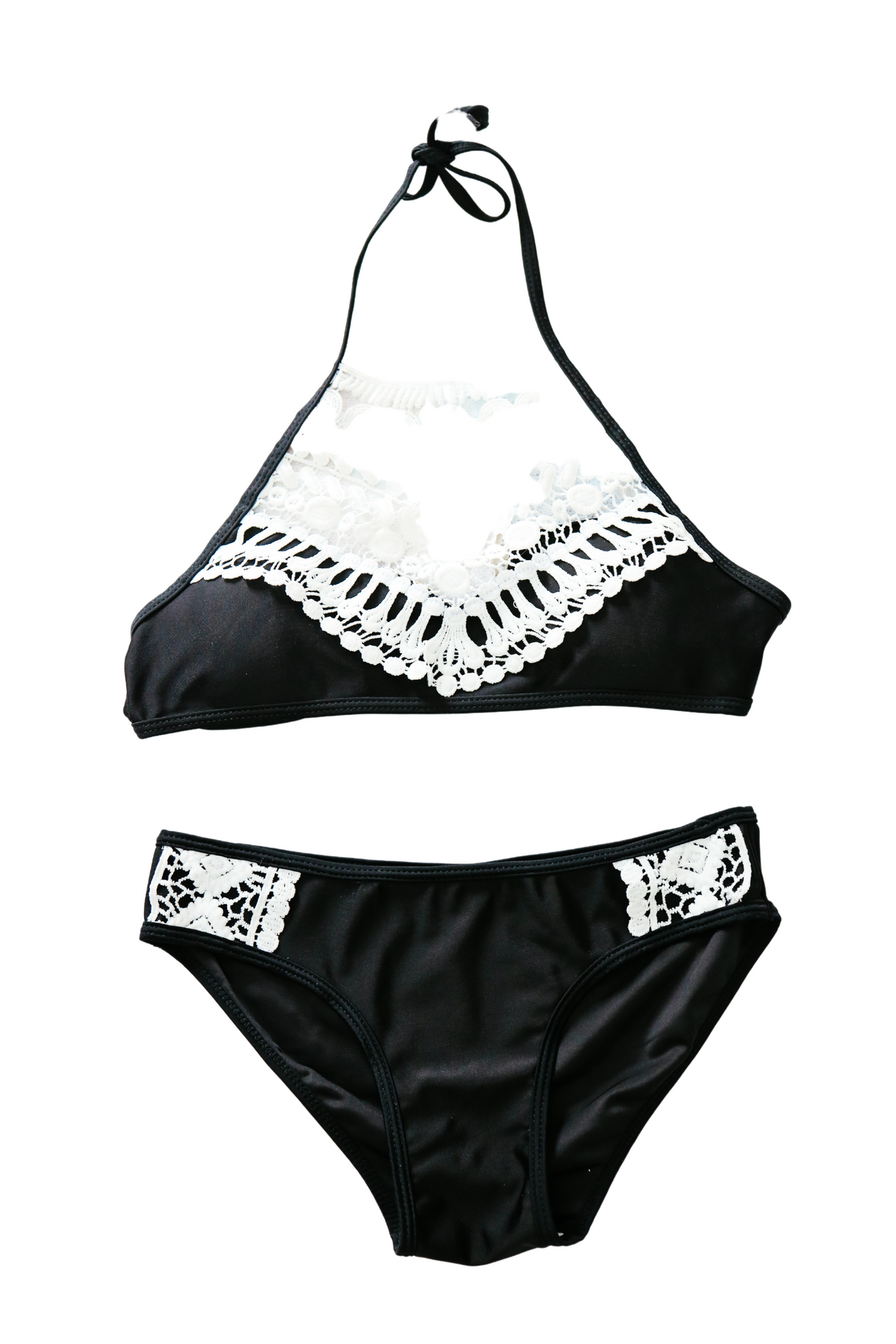 Crochet Black Bikini